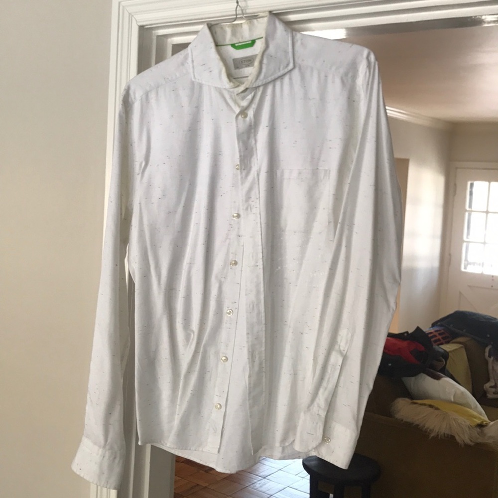 Men's xl Eton button down shirt